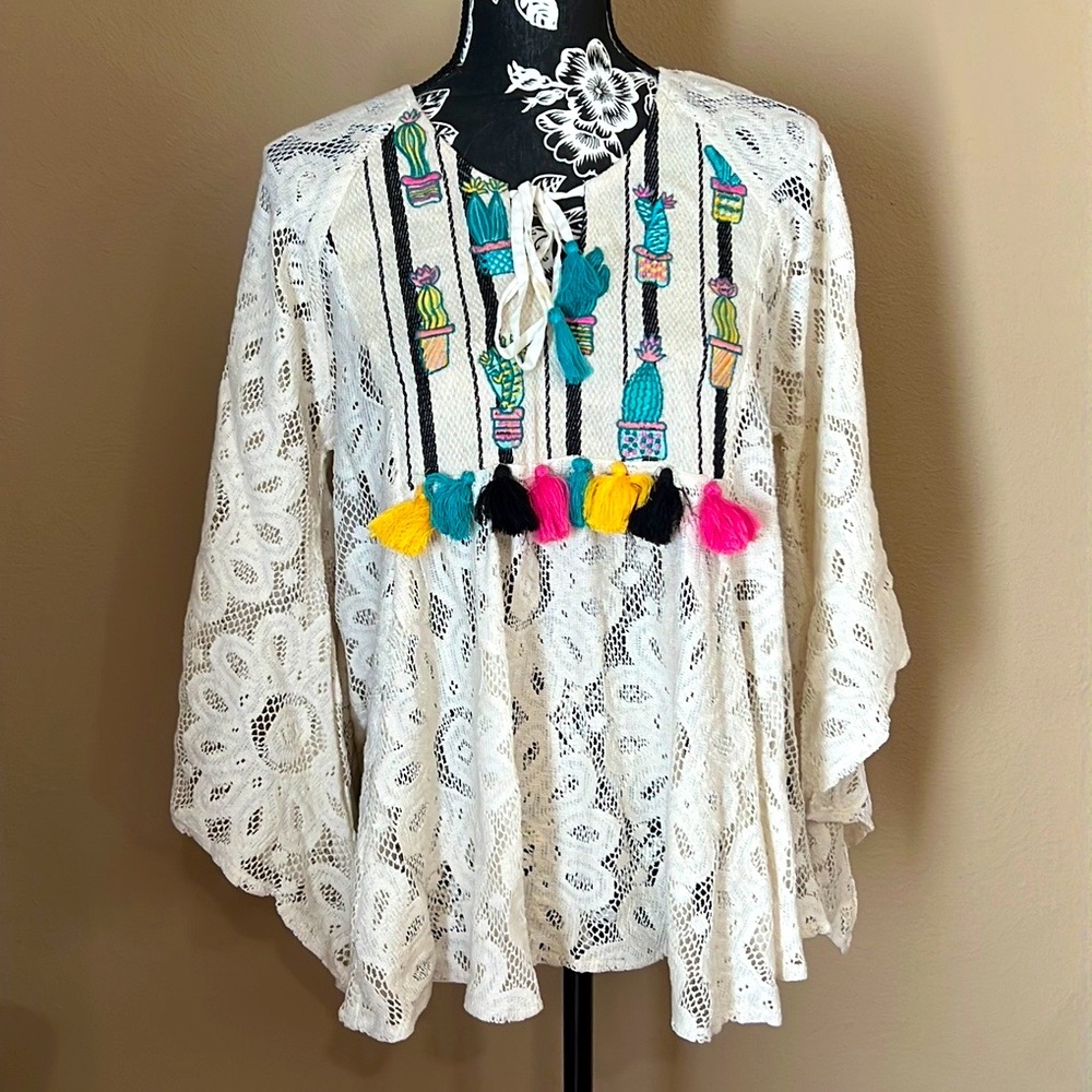 Judith March Boho Top